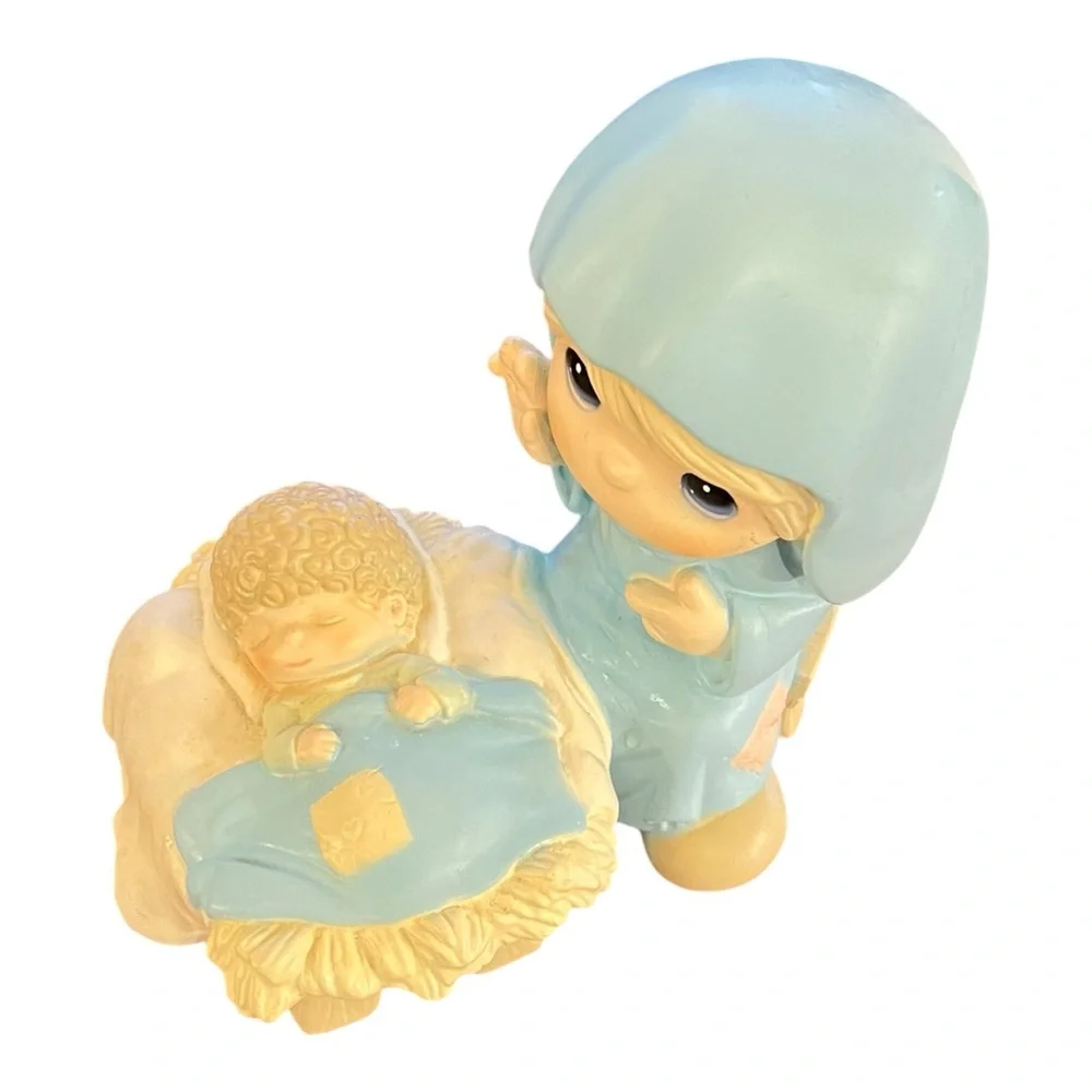 Nativity Precious Moments VTG 1999 Mary and Baby Jesus Large Figurine